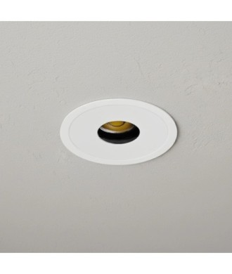 kelvo® PINADO KLV-101-0129 Χωνευτό Φωτιστικό Downlight Σποτ LED 7W 875lm 15° AC 220-240V IP20 Φυσικό Λευκό 4500K - Bridgelux COB Chip & TÜV SÜD Driver - Λευκό Ματ - Μ8.3 x Π8.3 x Υ8.2cm - Q7.3cm - 5 Χρόνια Εγγύηση